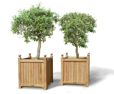 Set of 2 Extra-Large Garden Planters, Versailles Planters