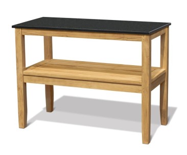 Aria Garden Console Table, Teak Outdoor Buffet Table - 1.2m