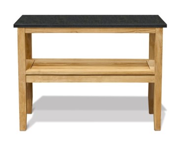 Aria Garden Console Table, Teak Outdoor Buffet Table - 1.2m 2