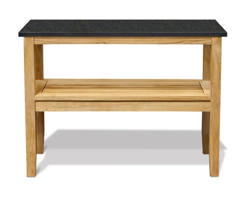 Aria Garden Console Table Teak Outdoor Buffet Table 1.2m
