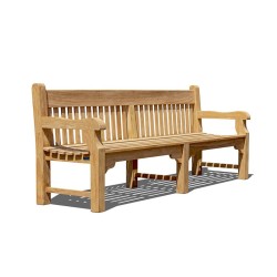 Banchory Teak Garden Bench 2.4m