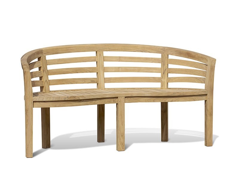 Kensington Teak Banana Bench Kensington Teak Banana Bench