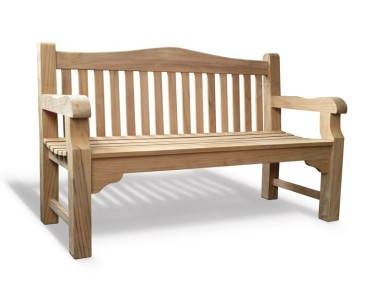 Buckingham 3 Seater Teak Bench - 1.5m 2