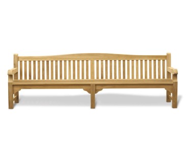 Buckingham Large Teak Garden Bench - 3m 2