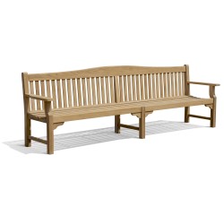 Tribute Large Teak Garden Bench - 3m