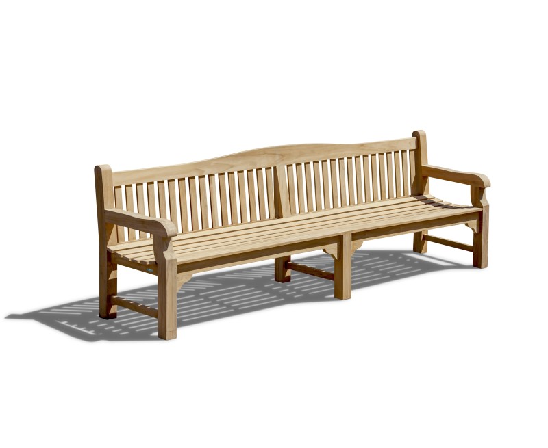 Buckingham Teak Extra Large Bench - 3.0m