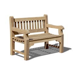 Braemar Teak Bench - 1.2m