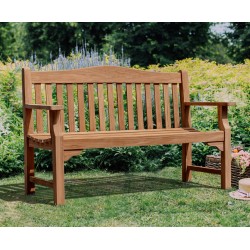 Tribute Teak 5ft Commemorative Bench – 1.5m