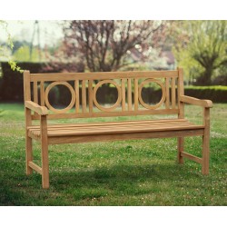 Albemarle Decorative Garden Bench, Flat Pack - 1.5m