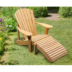 New England Teak Adirondack Chair
