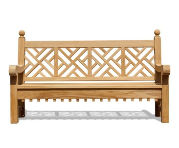 Chiswick Teak Lattice Bench - 1.8m 2