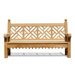 lattice back bench - 1.8m