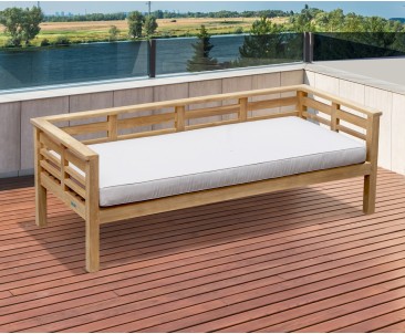 Brompton Teak Day Bed - 2m 2