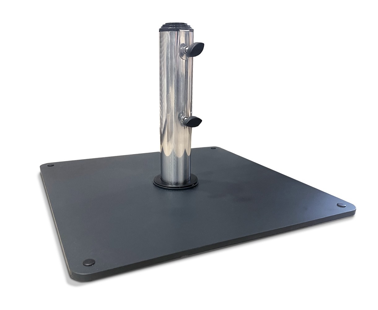 Garden Parasol Base, Stainless Steel Tube 20kg