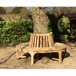 Circular Teak Tree Bench - 1.8m