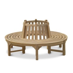 Circular Teak Tree Bench - 1.8m