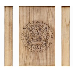 Balmoral King Charles III Coronation Emblem Bench - 1.8m