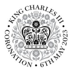 Balmoral King Charles III Coronation Emblem Bench - 1.8m