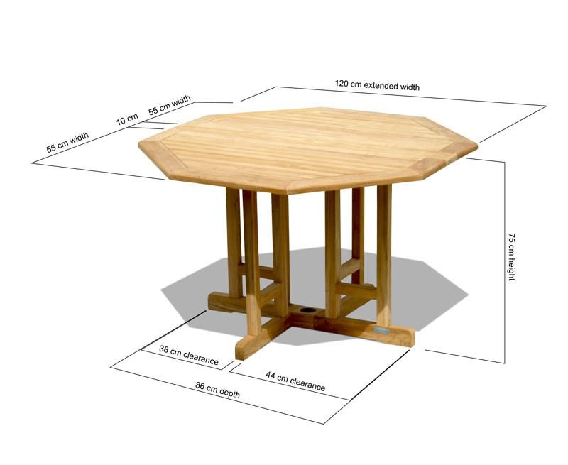 Berrington Octagonal Gateleg Table –...