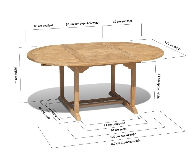 Brompton Oval Extendable Outdoor...