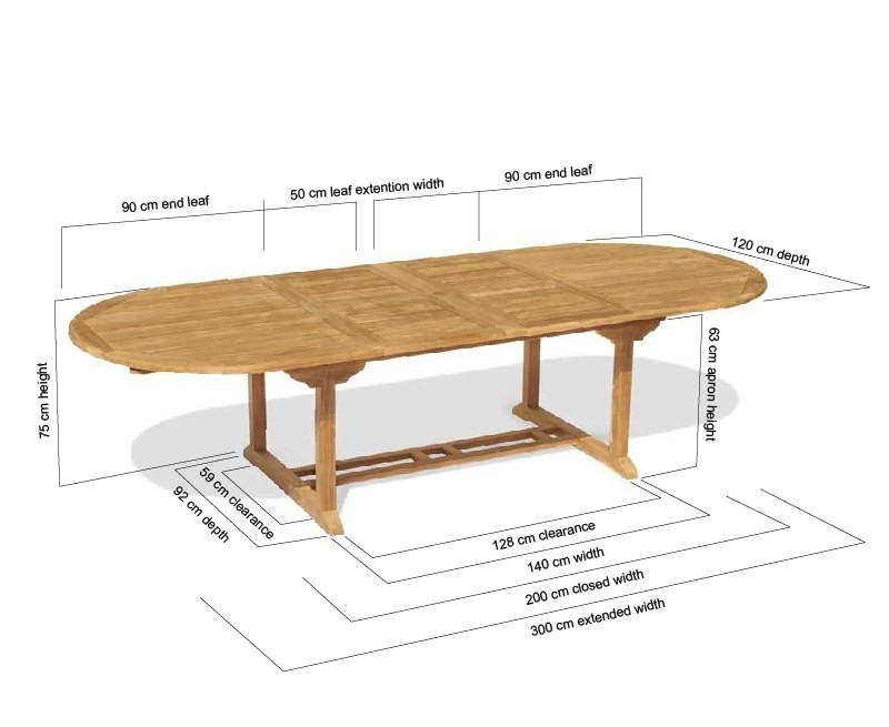 Brompton Teak Extending Oval Table,...