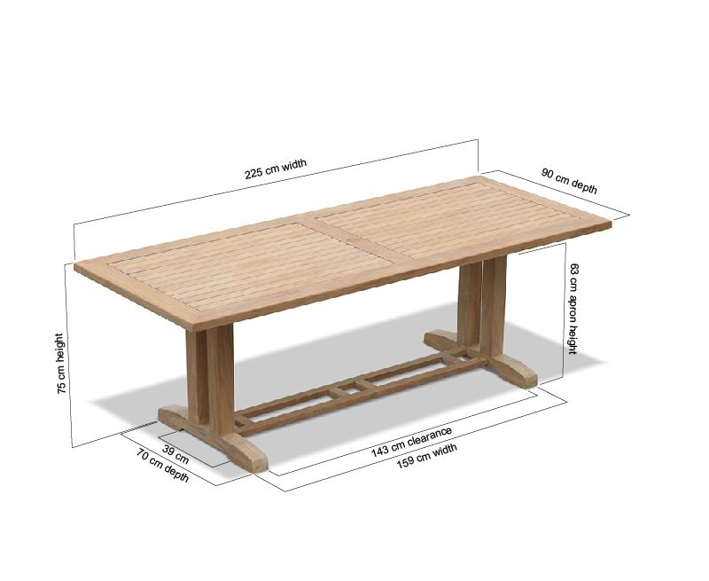 Cadogan Rectangular Teak Outdoor...