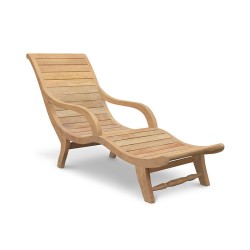 Capri Sun Lounger - Reclaimed Teak