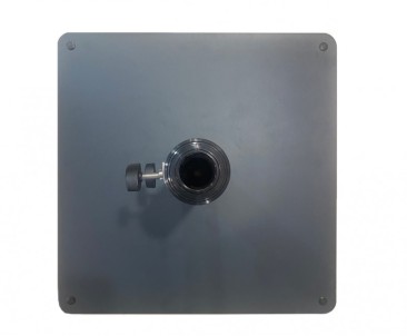 Garden Parasol Base, Stainless Steel Tube - 13kg 2