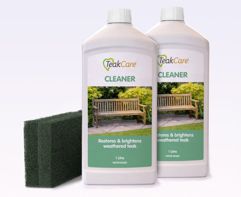 Teak Cleaner Combo with Scrubbing Pads Teak Cleaner Combo with Scrubbing Pads