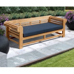 Lutyens-Style Daybed with Cushion Mattress