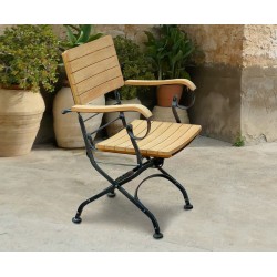 Bistro Foldable Garden Armchair