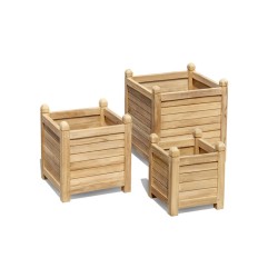 Set of 3 Zen Outdoor Planters