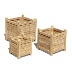 Set of 3 Zen Outdoor Planters