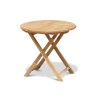 Suffolk Folding Outdoor Table, Round – 0.8m