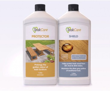 Teak Cleaner and Sealer Shield Kit