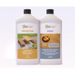 Teak Cleaner and Sealer Shield Kit