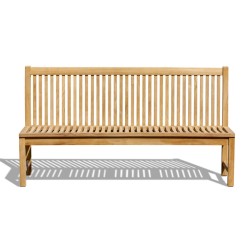Canterbury Teak Armless Bench - 1.8m