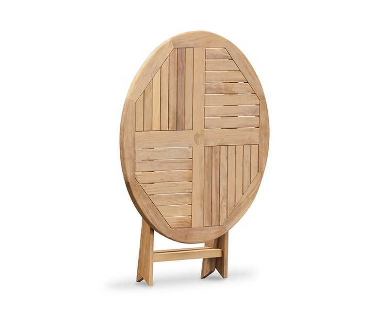 Suffolk Teak Folding Round Garden...