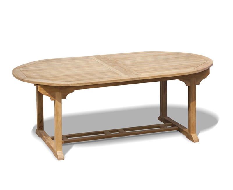 Brompton Teak Extending Oval Table,...