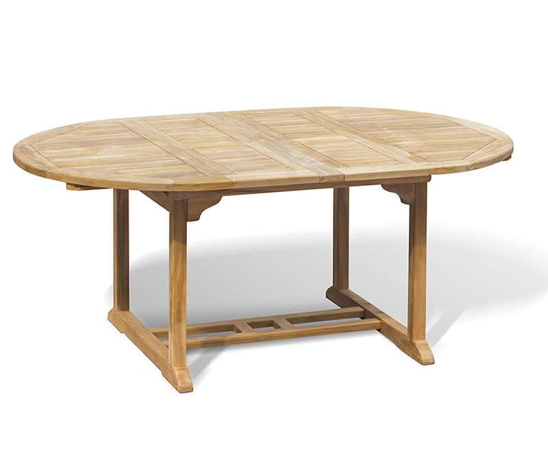 Brompton Teak Extending Garden Table,... Brompton Teak Extending Garden Table,...