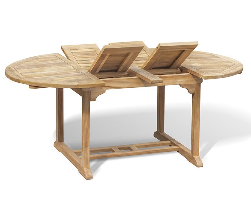Brompton Teak Extending Garden Table,... Brompton Teak Extending Garden Table,...