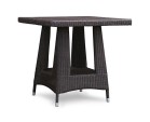 Riviera Rattan Square Dining Table, Loom Weave – 0.8m