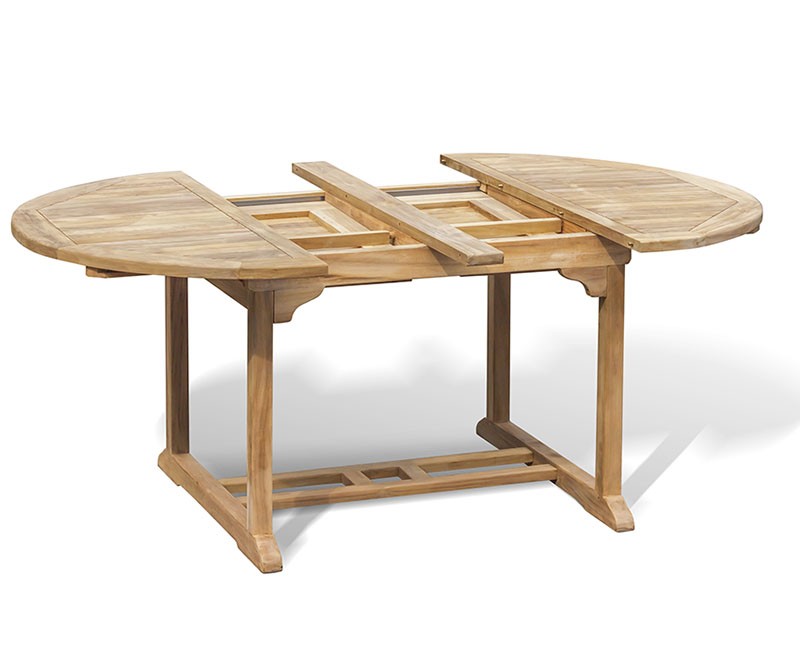 Brompton Teak Extending Garden Table,... Brompton Teak Extending Garden Table,...