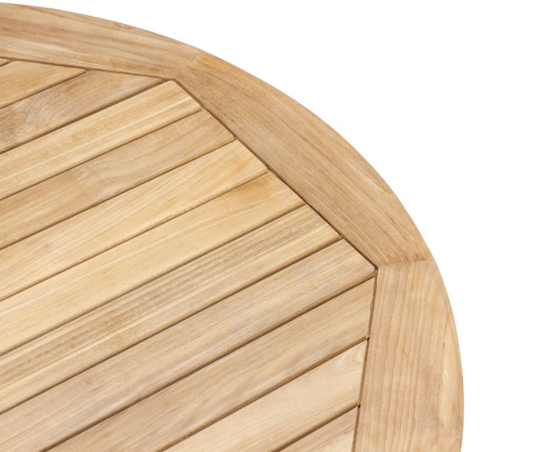 Brompton Bijou Extendable Teak Table, Single-Leaf – 1.2 - 1.8m