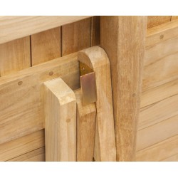 Suffolk 5ft Folding Octagonal Garden Table – 1.5m