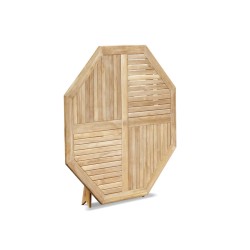Suffolk 5ft Folding Octagonal Garden Table – 1.5m