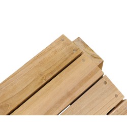 Bear Chair, Teak Wood Adirondack Chair