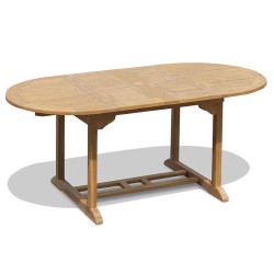 Brompton Bijou Extendable Table, Double-Leaf – 1.2 - 1.8m