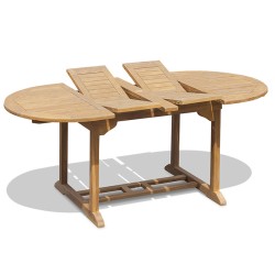 Brompton Bijou Extendable Table, Double-Leaf – 1.2 - 1.8m