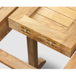 Brompton Bijou Extendable Table, Double-Leaf – 1.2 - 1.8m